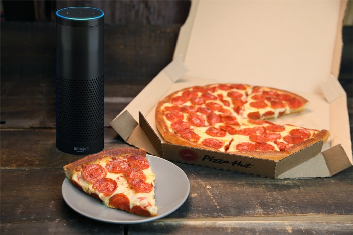 Alexa order from pizza hut