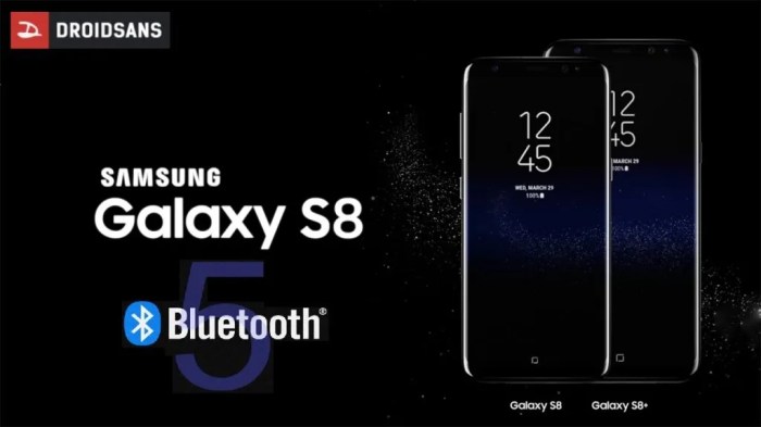 Galaxy s8 bluetooth 5 rumor