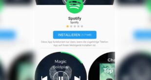 Spotify app available gear s3