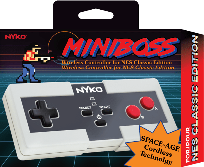 Nyko wireless controller for nes classic edition