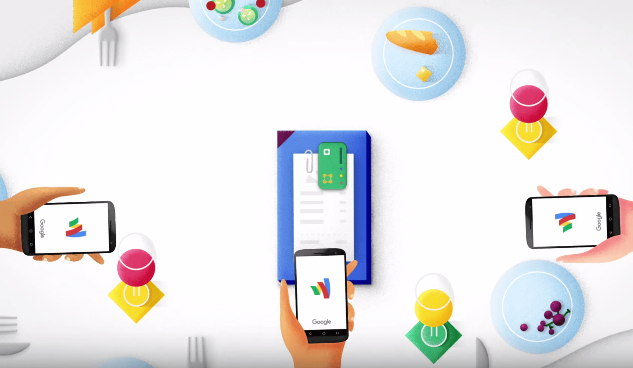 Google wallet for web new design