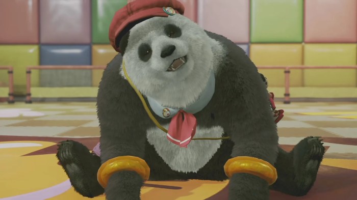 Kuma panda added tekken 7