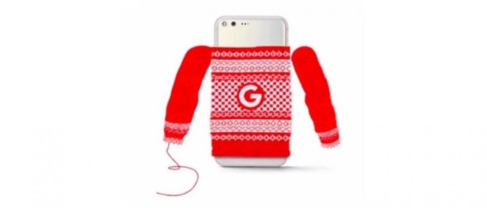 Google handing out sweaters pixel