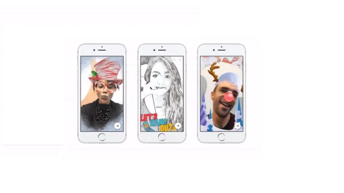 Facebook messenger camera launched rival snapchat