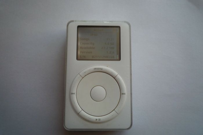 Original first gen ipod ebay 200000