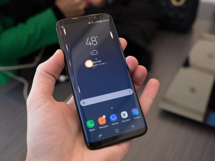 Galaxy s8 new york april rumor