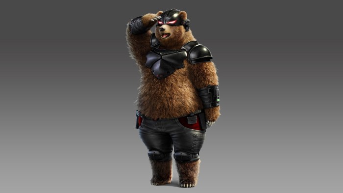 Kuma panda added tekken 7