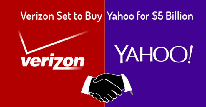 Verizon thinking about giving up on yahoo